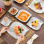  36 Piece Porcelain China Dinnerware Set - Service for 6