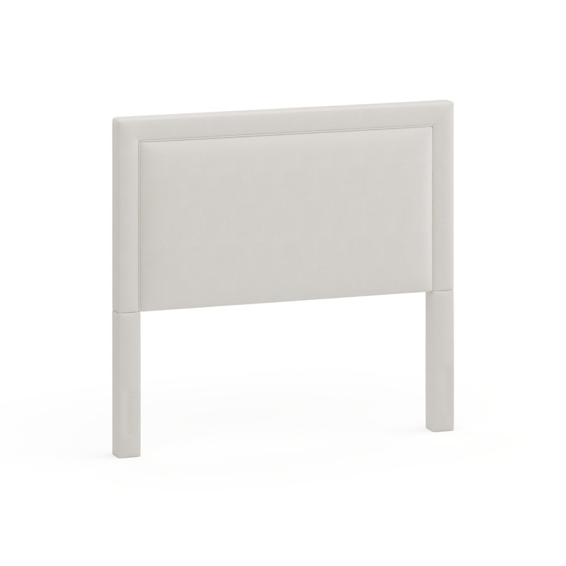 Guerline Upholstered Headboard, Queen, White
