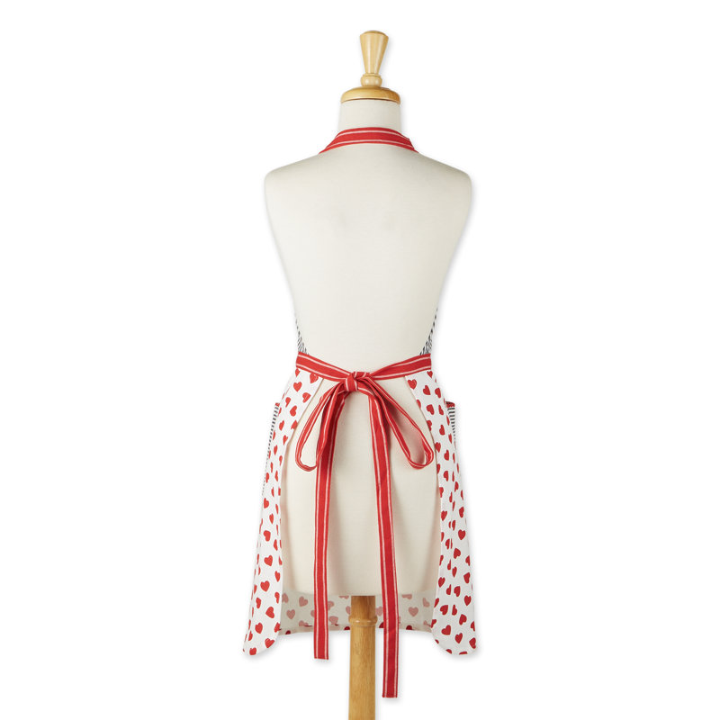 Valentine's Day Cotton Apron