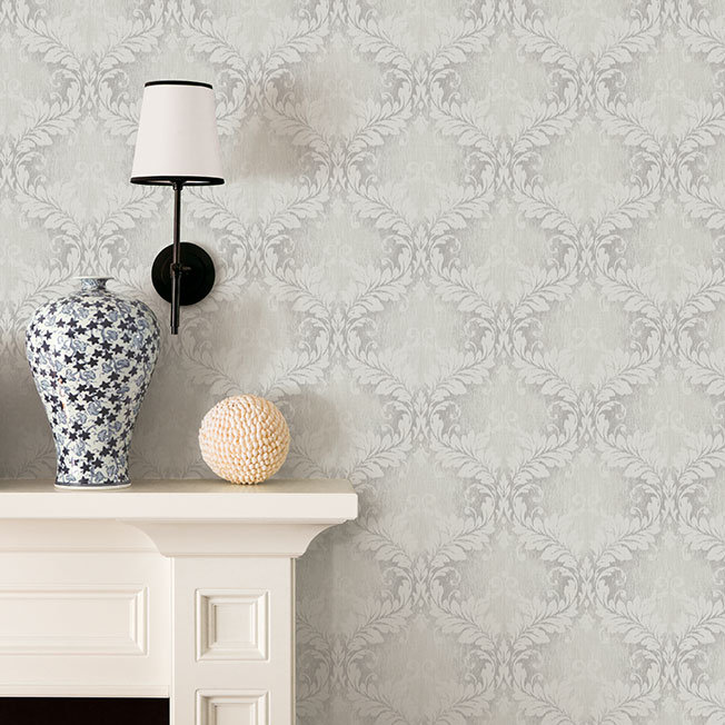 10m x 53cm Wallpaper Roll, White