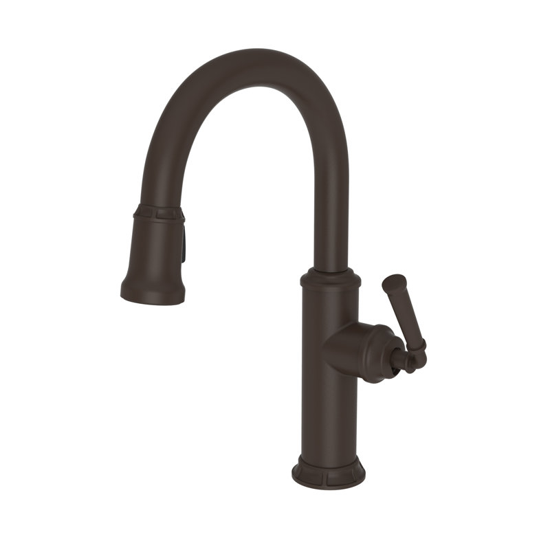 Gavin Single Handle Pull Down Kitchen Faucet, Oil Rubbed Bronze