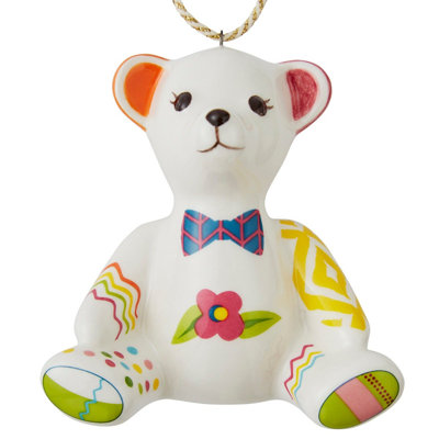Willow Bear Patchwork Ornament