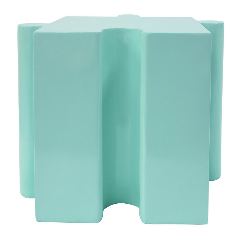 Table d'appoint casse-tête, table de bout modulaire convexe - achat simple ou combinée, Vert clair