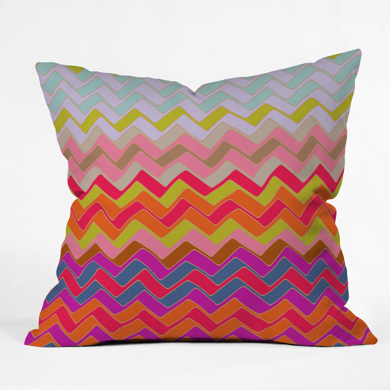 Ilja Geo Chevron Throw Pillow, 20" x 20"
