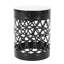 Tables d'appoint d'extérieur en fer noir - de 2 avec un design élégant, cadre thermolaqué, sans assemblage moderne-1974422769-1974422770