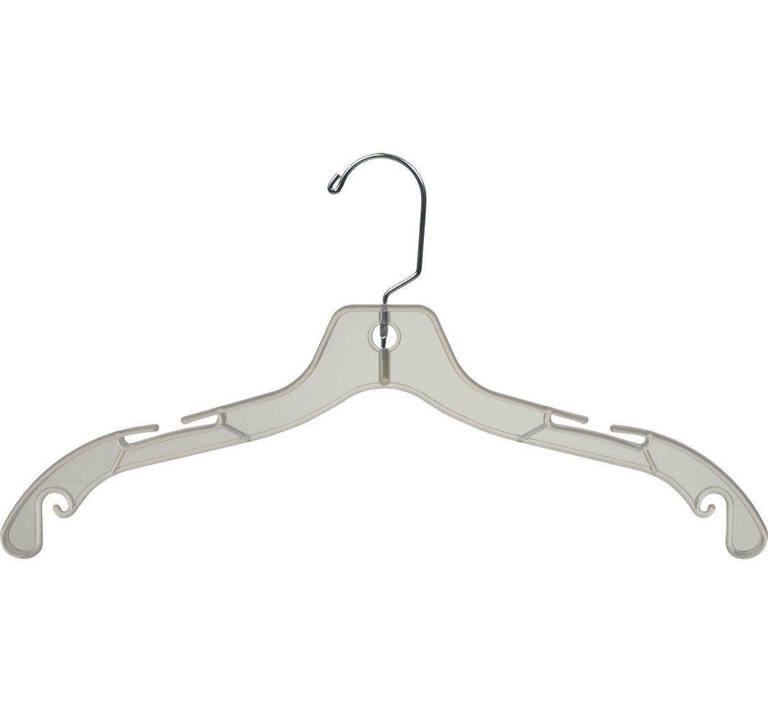 Plastic Standard Hanger for Dress/Shirt/Sweater Rebrilliant 