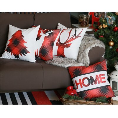 Christmas Merry Christmas 4 Piece Throw Pillow Cover Set -  Apolena, SET-712-Y60