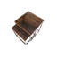 Terrazas Glass Top Sled Nesting Tables