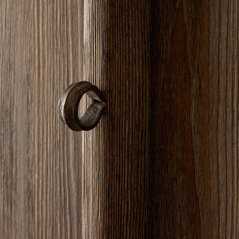Alcott Cabinet-Distressed Cocoa Pine