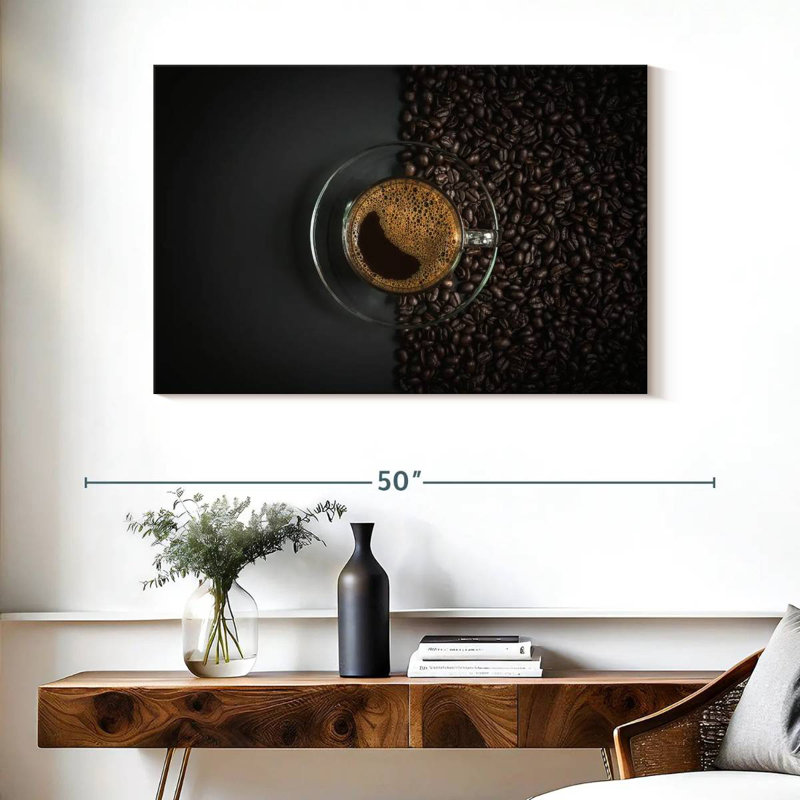 Yarlin Simple Coffee, 26" H x 39" W