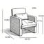 Fauteuil rembourré simple-1992080984