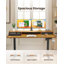 Bureau debout électrique à hauteur réglable avec tiroirs pour le bureau personnel, table de jeu avec tablette de rangement et 4 hauteurs préréglées-867939984-867939991