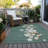 Machine Washable Indoor/Outdoor Christmas Presents Xhevrie Seafoam Rug-1486514129
