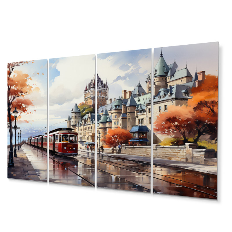 Ensemble de 4 décorations murales