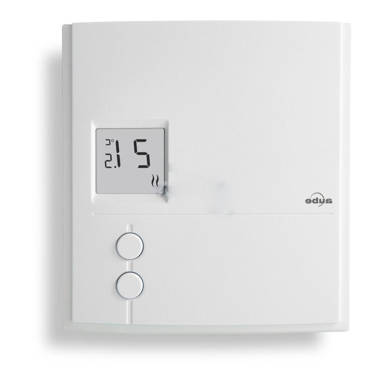 Friedrich Emrt Wired Thermostat, 24VAC/DC, White/Gray