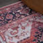 Tapis rouge / noir / bleu Sarok-1107186070