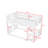 Dextra Kids Twin Over Twin Bunk Bed-732737781