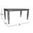 Solid Wood Commercial Grade Dining Table with Turned Legs-507436986-507436984