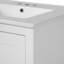 Meuble-lavabo de 48 pouces avec lavabo encastré intégré, armoire de rangement, portes à fermeture en douceur, tiroir divisé et tablette à double couche pour un rangement polyvalent