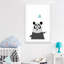 'Panda Flower' Painting Print-18876115
