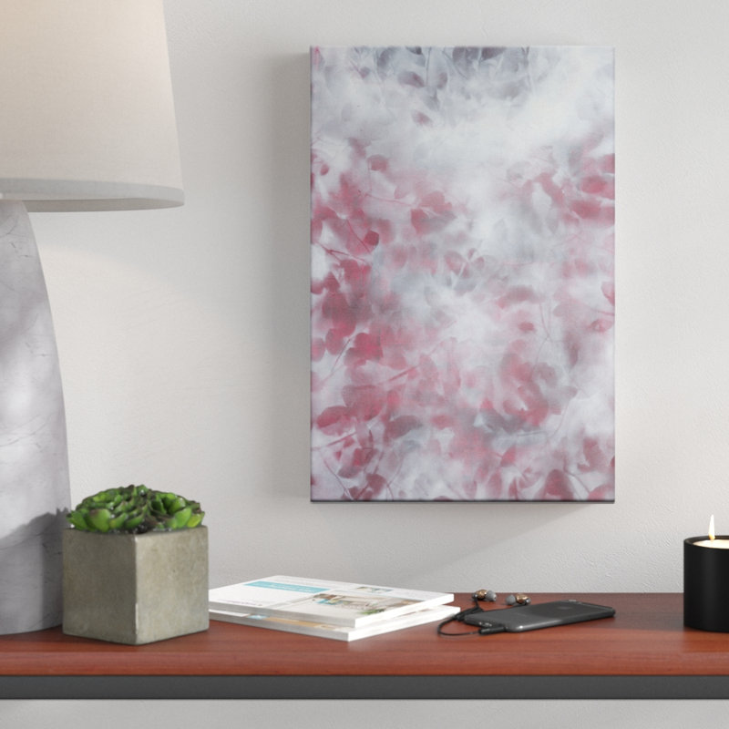 Red by Sally Adams - Print on Canvas, Wrapped Canvas, 76cm H x 51cm W