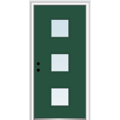 80'' Steel Front Entry Doors