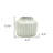 Ribbed Round Terracotta Table Vase