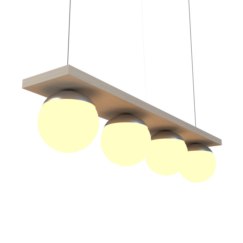 Luminaire suspendu Sfera Accord, Cappuccino biologique