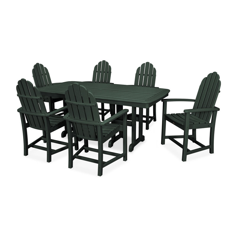 Cape Cod 7-Piece Dining Set, Rainforest Canopy