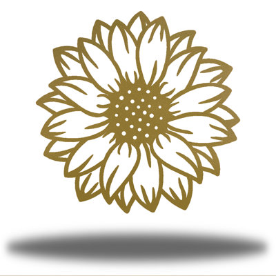 Décoration murale tournesol Nanke