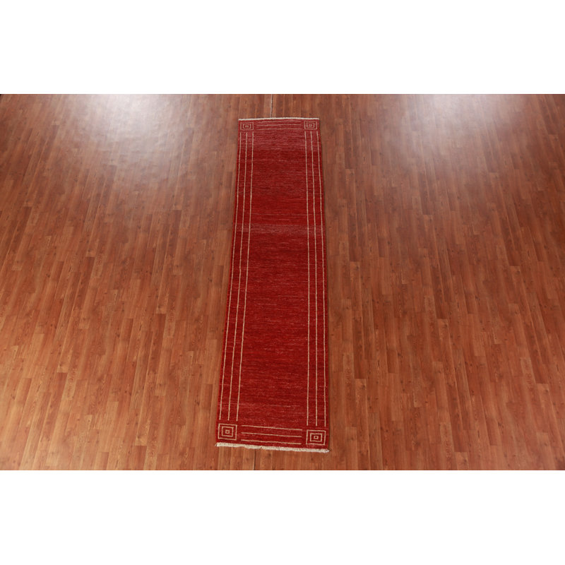 Tapis rouge rouge Gabbeh Kashkoli