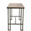 Table de comptoir industrielle avec structure en métal robuste-197323512