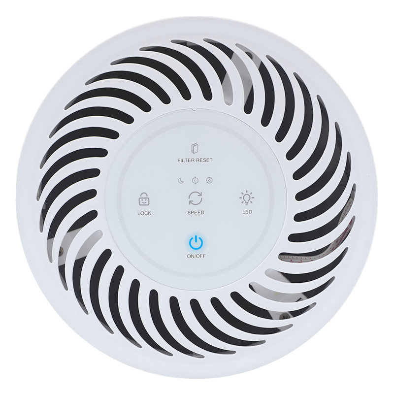 Purificateur d'air intelligent WBM avec véritable filtre HEPA pour 1440 pieds cubes, filtration en 3 étapes
