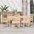 Ezhno Rectangular 6 - Person 159.5Cm Long Dining Set-562024998