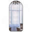 Miroir arqué pleine longueur 71 po x 32 po pour miroir de plancher surdimensionné pour grand lit