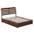 Lamareon Solid Wood Storage Platform Bed with Footboard & Under Bed Drawers-756382973-785349010
