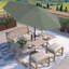 Parasol de marché 9 pi Jelks-1199140511