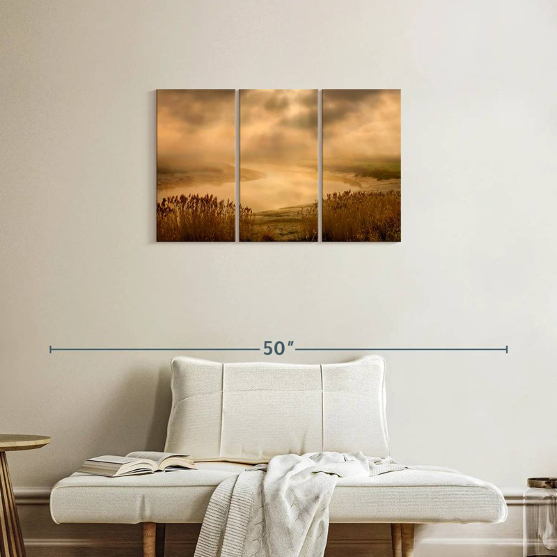 Marshland Mists, 20" H x 33" W