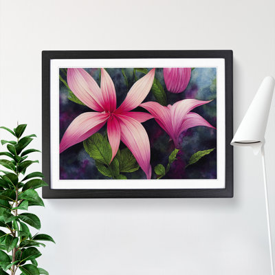 Spellbinding Watercolour Flowers - Single Picture Frame Painting