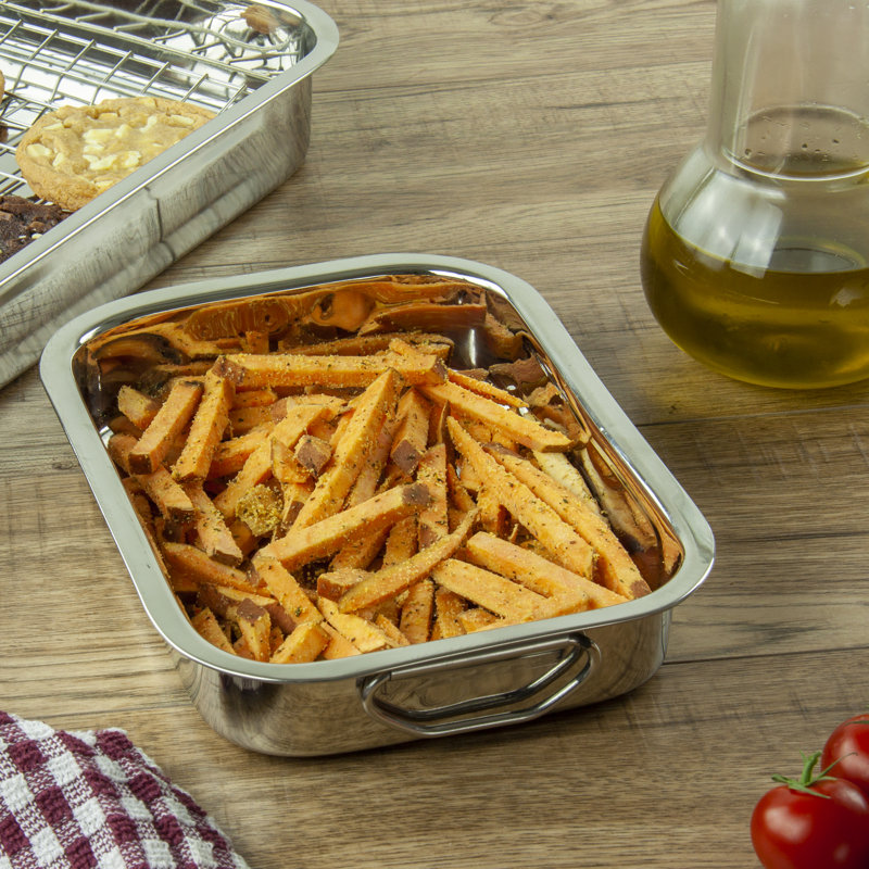SQ Professional Lustro Stainless Steel Roasting Pan