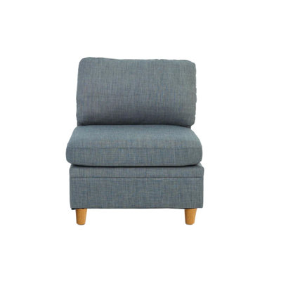 Barisccy 30" W Slipper Chair by F&L Homes Studio