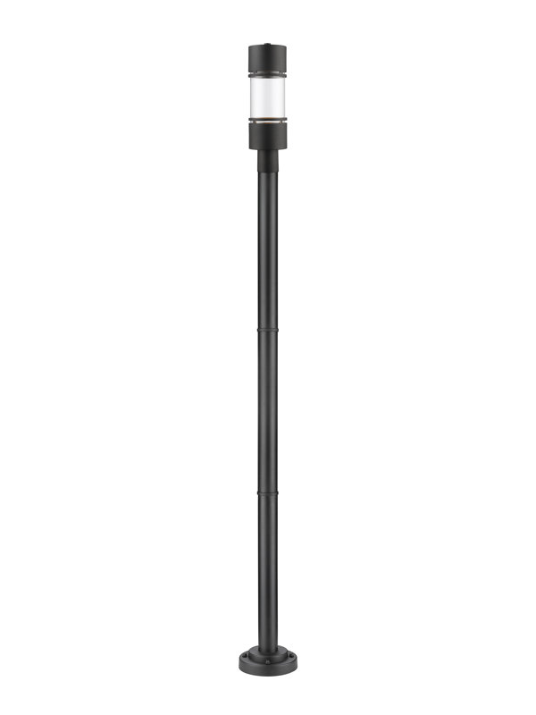 Baniya Lamp Post (Full), Black