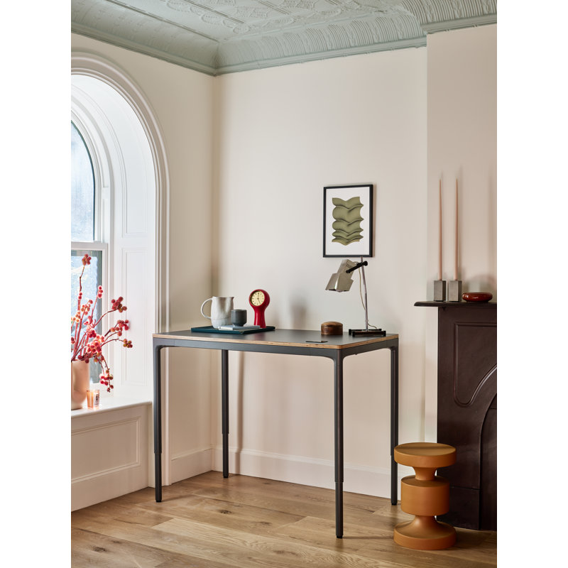 Four Leg Standing Desk, Carbon, 44.6" H x 48" W x 27" D, Carbon