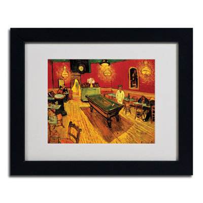 Art sur toile «Night Cafe» par Vincent van Gogh