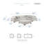 Canapé modulaire 5 pièces Subair-1641659355