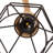 Industrial Style Hemp Rope Semi Flush Mount Ligh for Living Room