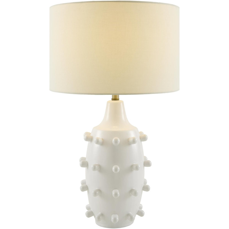 Lampe de table Elveden, Blanc