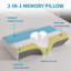 Memory Foam Pillow Cervical Orthopedic Comfortable Sleep and Neck Pain Relief