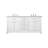 Hermes 72 " W Freestanding Standard Free Standing 2 Double Vanity Bathroom Vanity With Marble Top-1739326174-1744532842