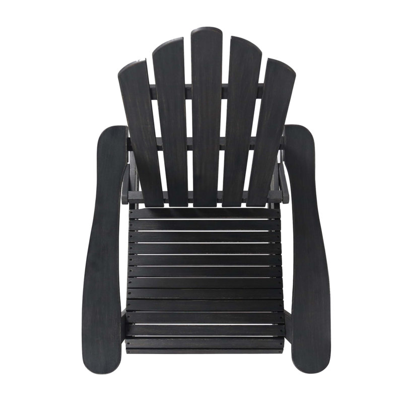 HOLLYWOOD ADIRONDACK ROCKING CHAIR, Dark Gray